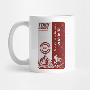 The Stelvio Pass Alps Italy Mug